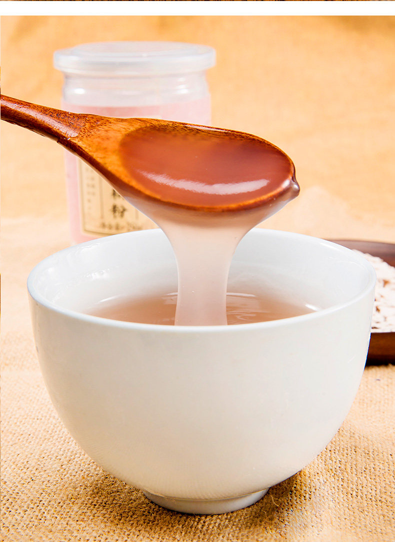 知味观刀削纯莲藕粉 杭州特产西湖藕粉纯藕粉羹罐装250g速溶早餐