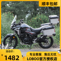 LOBOO radish motorcycle bumper suitable for five sheep Honda CB400X upper and lower protective bar retrofit anti-fall bar