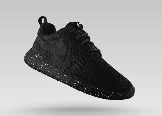 美国代购nike roshe run 星空泼墨运动鞋男鞋女鞋 定制 部分现货