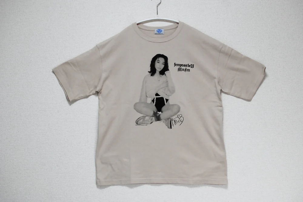 FEMPASS BEV 河北彩伽写真照片休闲短袖T恤男女同款3色
