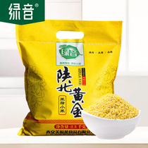 Mei Xiaomi 5 kg green tone Yanan Xiaomi Xiaomi specially produced in Shaanxi New Xiaomi Mi