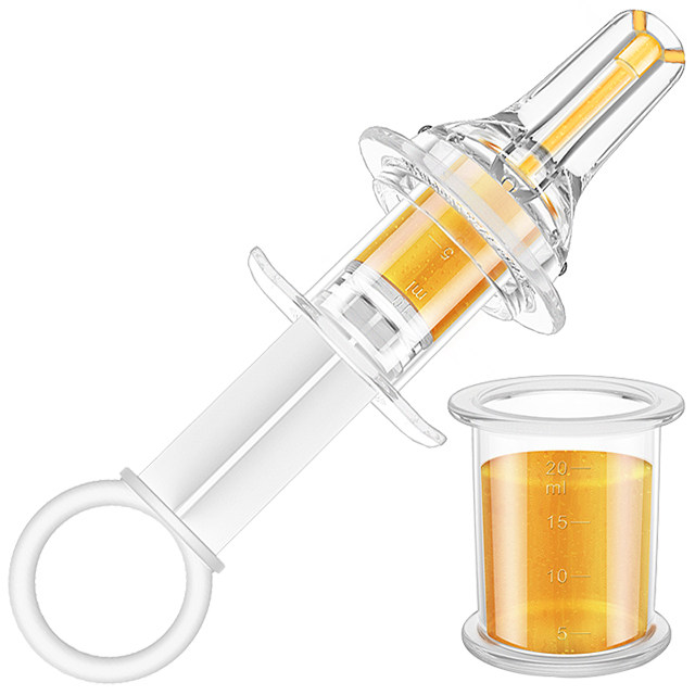 翰元婴儿喂药器防呛针筒奶嘴式喂水器新生幼儿童用品宝宝滴管喂药