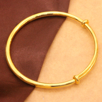 Jewelry everyone: Gold-pull bracelet solid pull bracelet gold bracelet gold 999