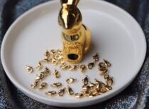 Butterfly Cymbidium Korean made 0 2 0 3 0 5MM commonly used gold circle hand accessories materials