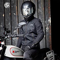 Starry Knight Motorcycle Mens Outdoor Mesh Breathable Anti-Fall Protective Jacket Casual Riding Clothing