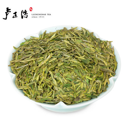 卢正浩茶叶绿茶明前特级老茶树西湖龙井礼盒春茶2016龙井新茶包邮产品展示图3