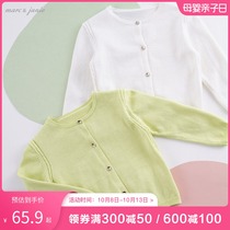 (Discount) Mark Jenny baby Autumn girl Joker sweater children cardigan 200535