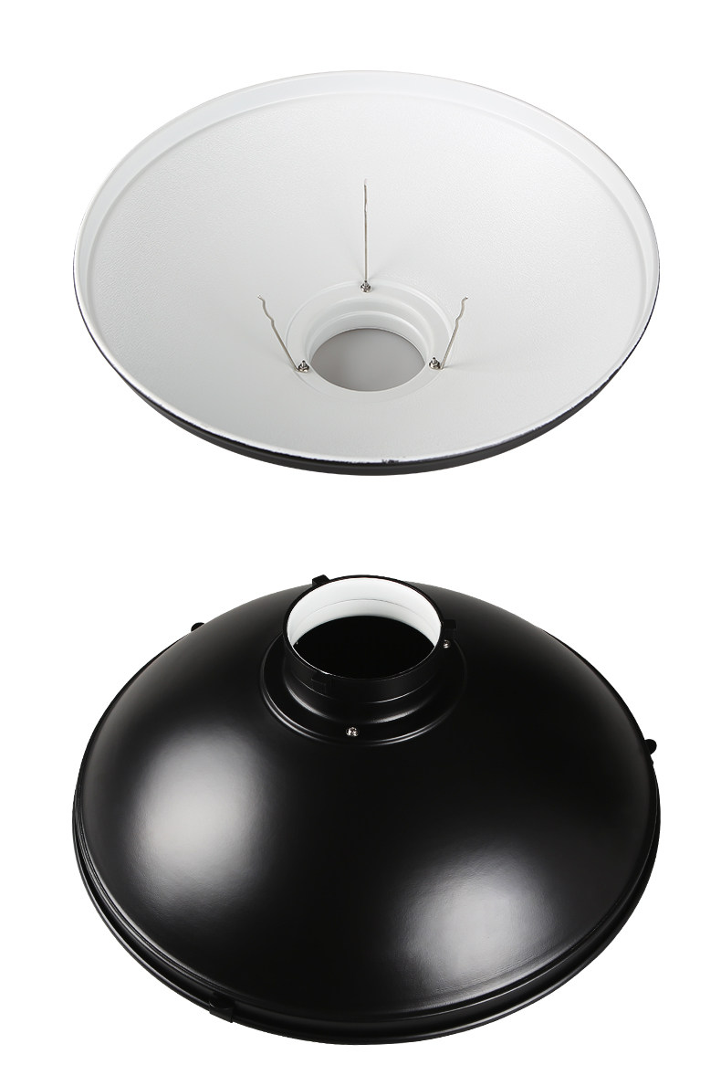 55cm雷达灯罩摄影罩蜂巢网格专用金贝闪光灯附件内白加深雷达罩