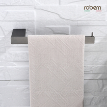 robern wire drawing gun grey towel rack 304 stainless steel towel hanging bath towel rack bathroom pendant