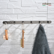robern light lavish wire drawing gun grey clothes hook towel hanging clothes hook 304 stainless steel hanging clothes hook anti-rust