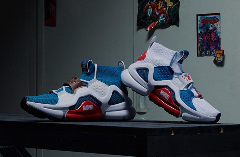新品安踏x漫威美队联名运动鞋