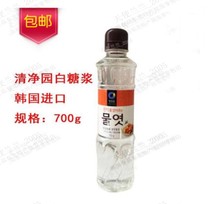 South Korea imported Qingjingyuan white sugar dilute 700g Korean cuisine water malt syrup baking nougat 15 White