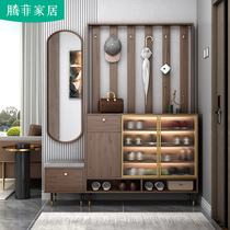 Shoe cabinet Home doorway Modern minimalist into the family House-to-be Cabinet Shoes Cabinet Integrated Light And Luxurious Living Room Partition Cabinet Screen Cabinet