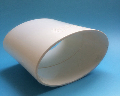 pvc移位器接头 扁管直通 坐便器100直接 椭圆管直接排水管件110接