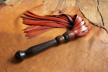 Wooden handle hash whip called pointer Kanto Knight handmade whip