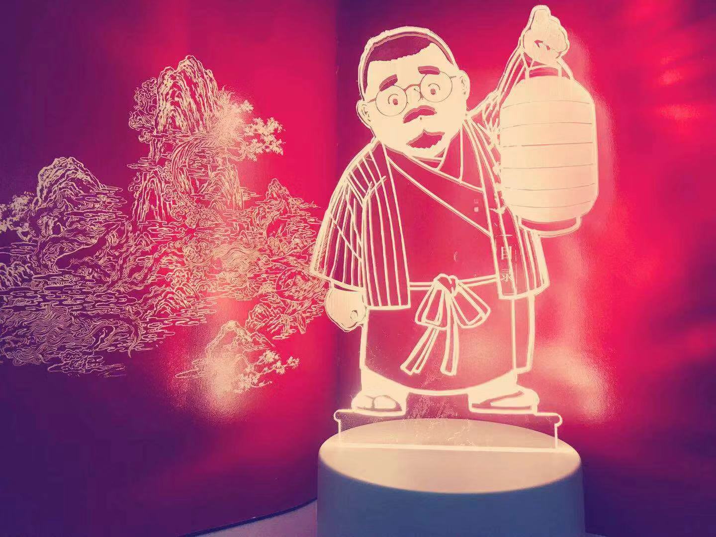 uncle bei night light