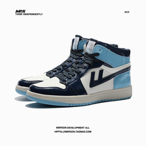 Huili Air Force No. 1 mens shoes ow joint name Sakura North Carolina blue aj explosive shoes shoes board shoes High mens winter