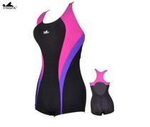 British hair conjoined flat corner swimsuit waist YF1626 YF1622