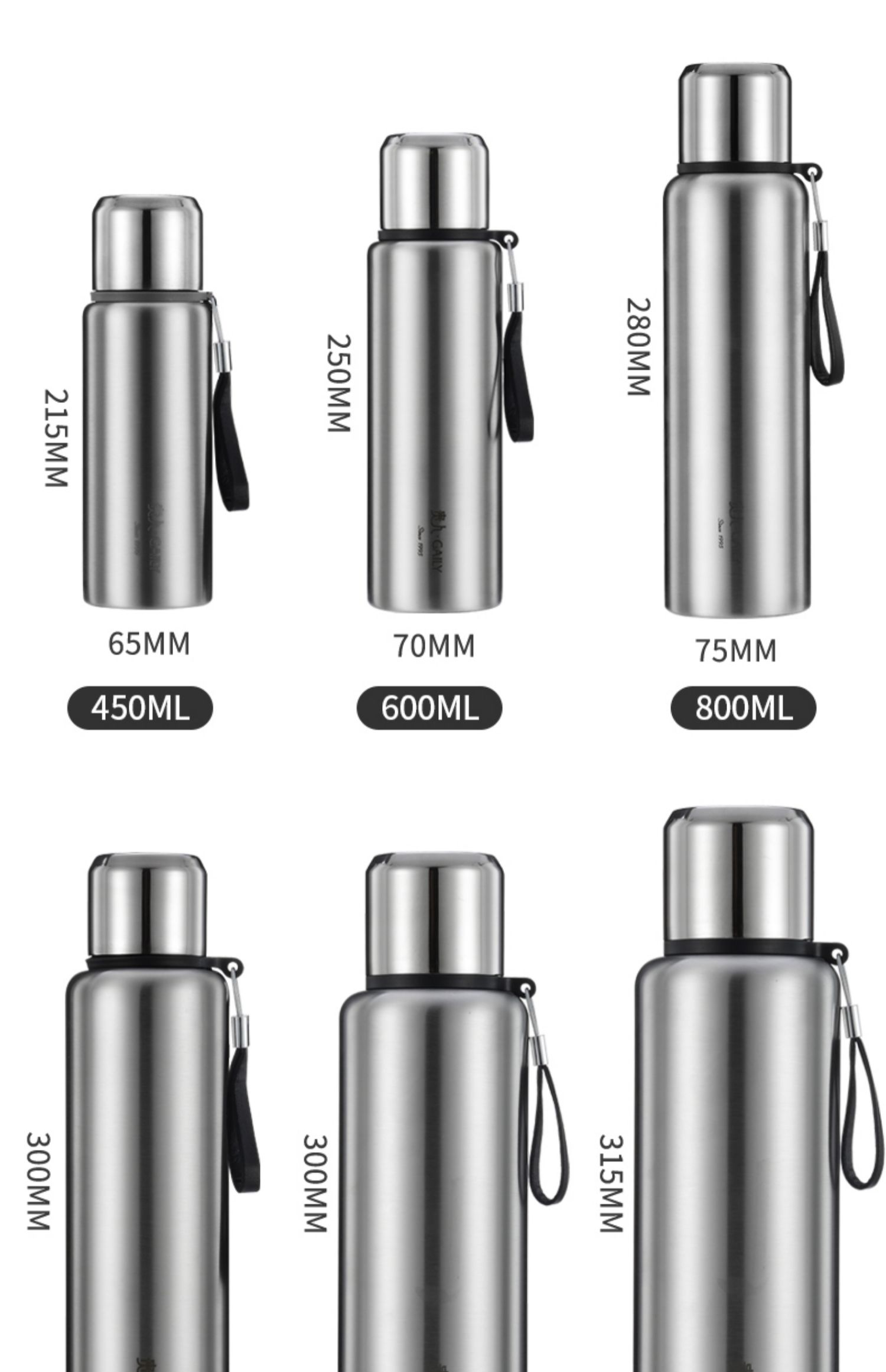 贵人全316不锈钢水杯1500ml保温杯大容量男茶杯子水壶304全钢正品