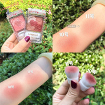 Canmake Ida five-color petal blush High-gloss repair pearlescent matte 10 Milk tea hummus color 11 peach color