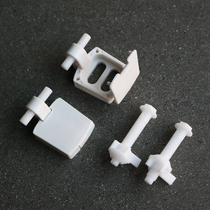 Toilet cover lower screw accessories Old-fashioned lower lock fixing bolt seat toilet cover plate fixing buckle hinge