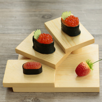 Factory Price White Wood Five Steps Ladder Five 67 G Trapezoidal Sushi Board Table Japan-ROK Dining Desk Japan-ROK Cuisine Appliance jointed board