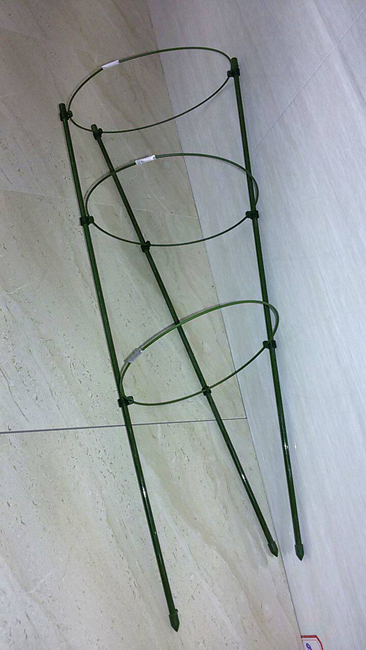 免安装铁艺花支架植物固定爬藤架花支柱花卉盆景盆栽种菜买二包邮