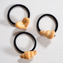 Bread hair circle Croissant chocolate cream roll love mini bread