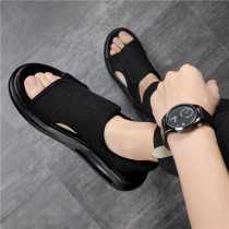 Sandals mens 2022 Summer new outwear sports casual Soft bottom Driving trendy beach sandals for men