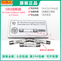 Multimeter fuse tube SIBA Ceramic fuse F15BF17B DMI 1000V 6X32 FF500mA