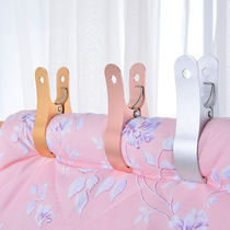 Aluminum alloy large clip drying quilt household thickened large fixed clothes drying quilt windproof clip Clothes Clothes Clothes jacket