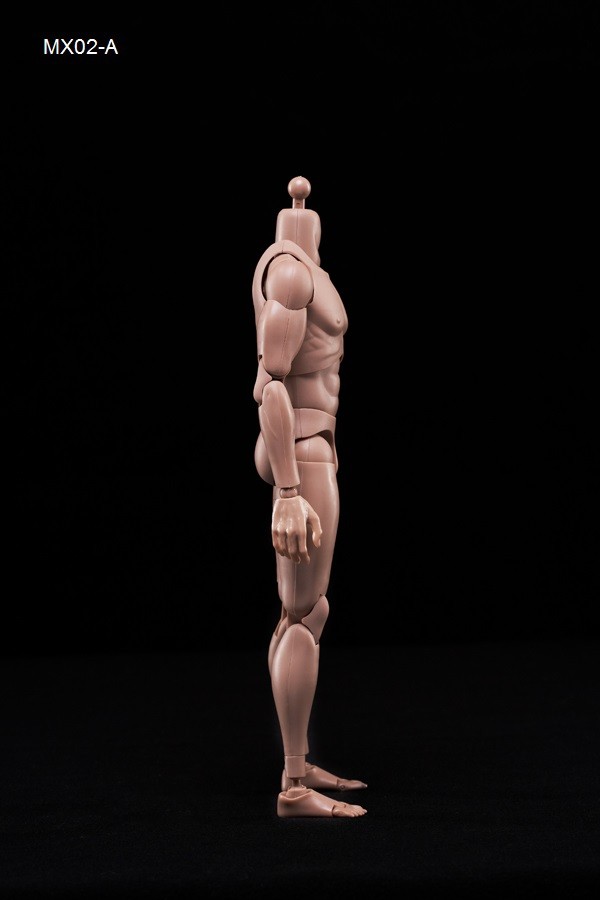 俏皮鲨 1/6 男素体兵人素体窄肩素体似ht素体mx02 a款/b款 现货