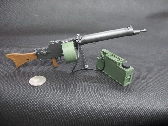 俏皮鲨 1/6 模型 德军 mg08/15机枪 不可发射 现货