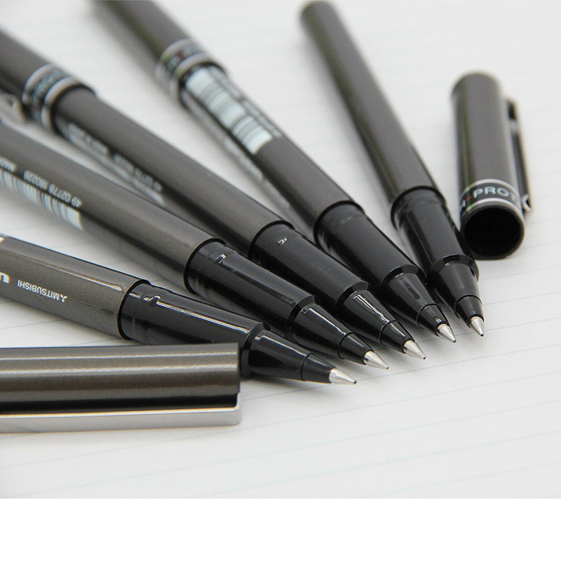 包邮 日本三菱ub-155走珠笔 三菱签字笔水笔ub-155 0.5中性笔