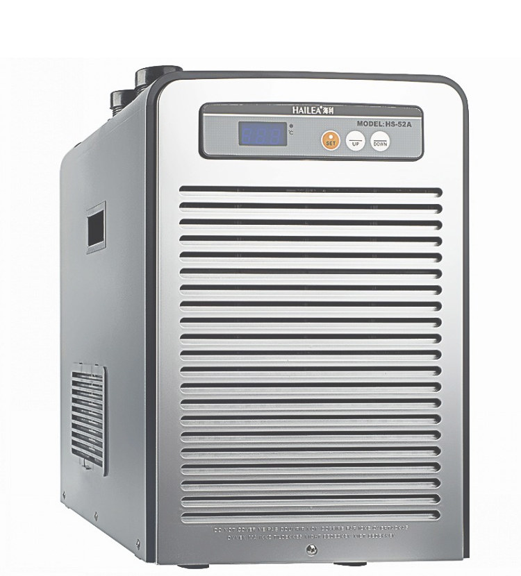 海利冷水机鱼缸制冷静音水冷机低噪音温控设备水族hs28a52a66a90a