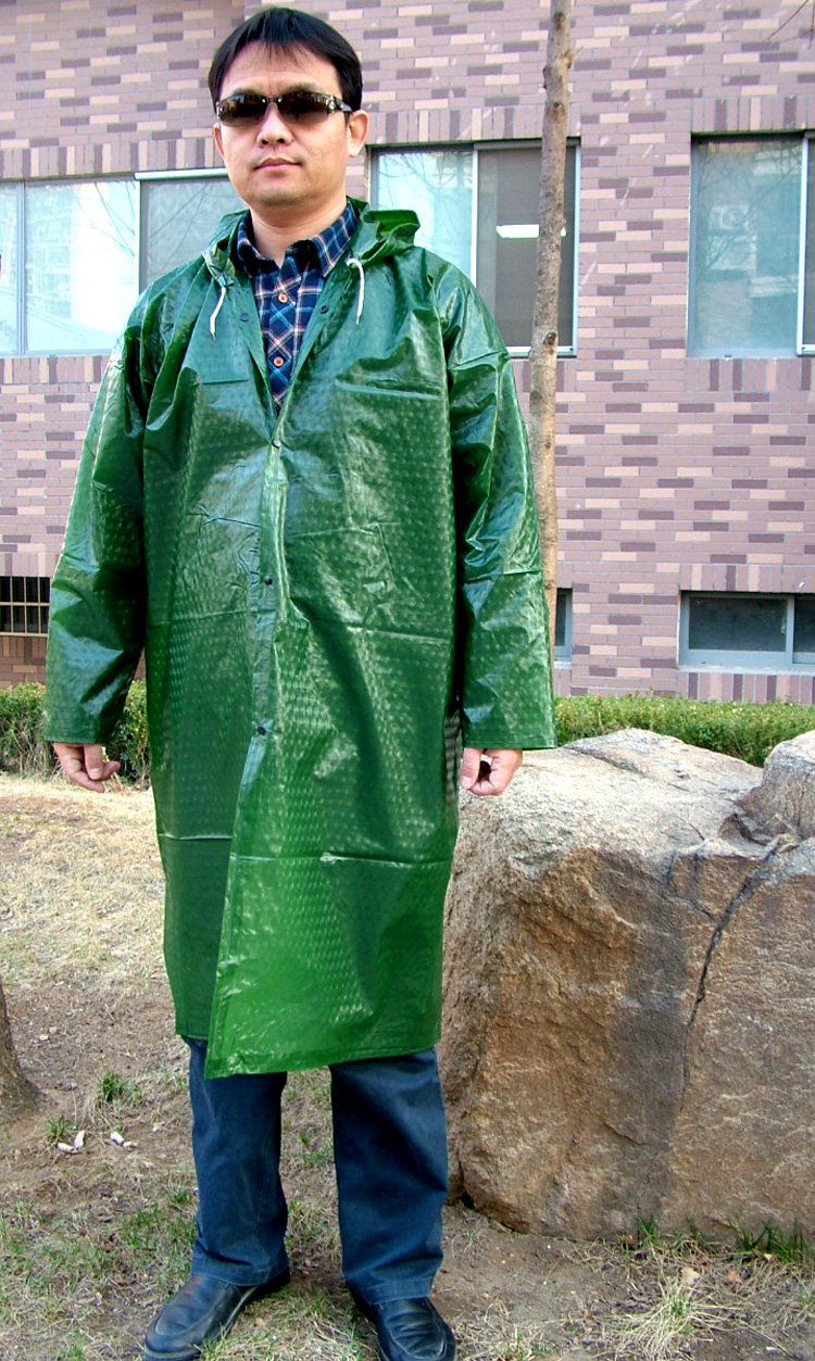 轻便雨衣塑料建筑工地施工人防雨防水成人男士加长加大褂干活劳保