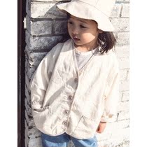 Zoebbay Korean boy dress male and female baby Buddha is light and soft and soft cotton coat spring and summer dins