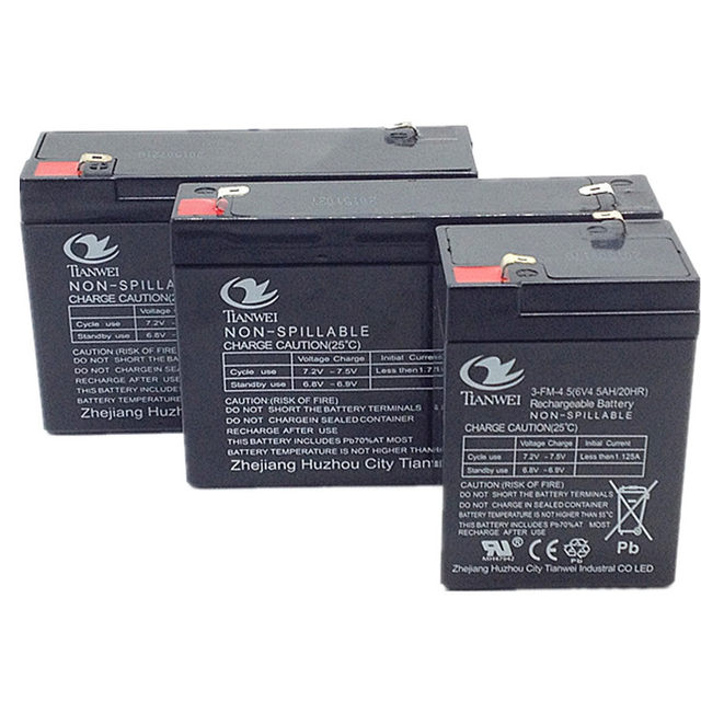 6V4.5AH12 children's car electric motorcycle toy car battery lead-acid battery large-capacity four-wheel accessories 6V4.5AH12 children's car electric motorcycle toy car battery lead-acid battery large-capacity four-wheel accessories