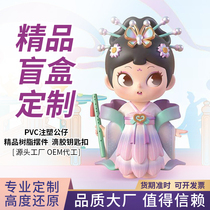 PVC soft rubber doll custom resin handicraft ornaments hand-made custom epoxy vinyl injection molding toy blind box