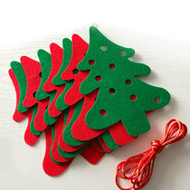 Christmas Decorations Balloons Pull Flags Combined Green Christmas Tree Letters Merry Christmas Balloons