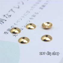 Crystal beads accessories hypoallergenic diy jewelry accessories minimalist style glossy torso flower cap