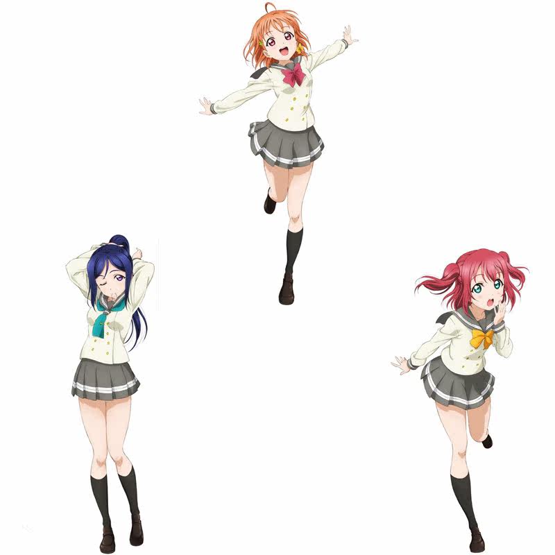 aqours 浦之星女子学园校服 cosplay服装