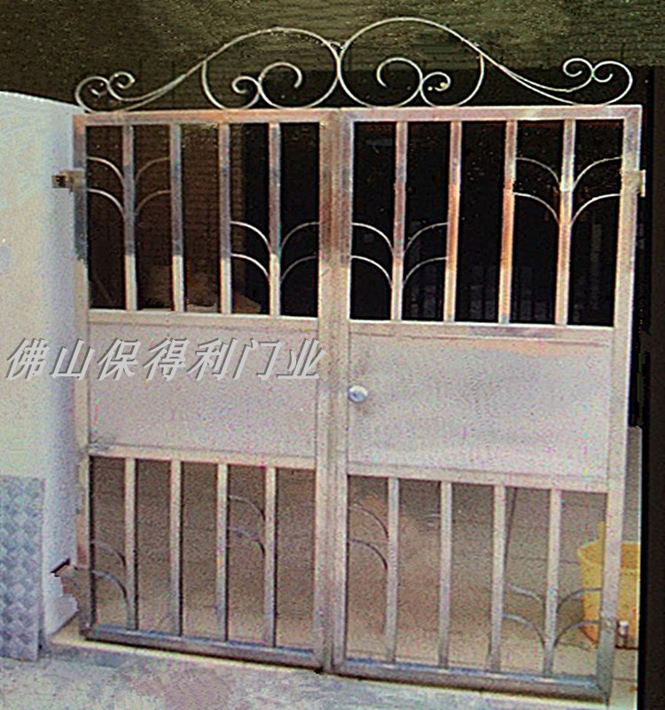 厂家供应 定制平开门 不锈钢防盗门 封板钢门 钢管防盗门 进户门