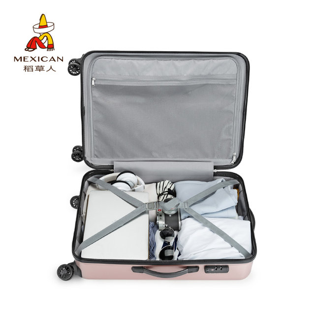 Scarecrow luggage suitcase female Korean version of the trolley case 20 password boarding large box caster suitcase 24 inch Scarecrow luggage suitcase female Korean version of the trolley case 20 password boarding large box caster suitcase 24 inch