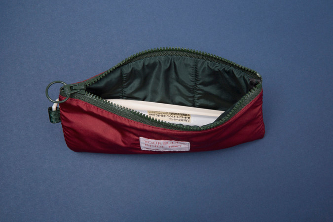 ntmy."三明治"网布夹层小号笔袋工具包