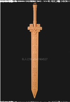 Wood Sword Weapons Warrior Warrior Warriors Perimeter Sons Sword Against the Heaven and Eternal Night Woody Adults 100cm