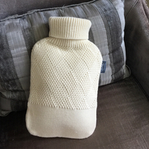 (Moms knitting)Jacket Large hot water bottle water injection hot compress Warm palace warm water bag Warm bed artifact warm hand