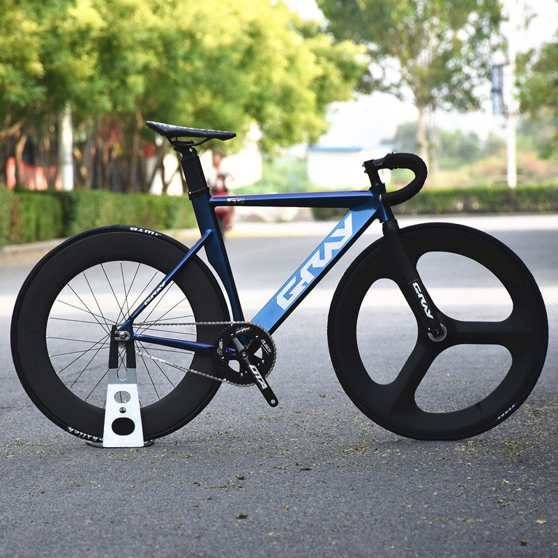 格雷死飞肌肉竞速轻倒骑自行车变色龙破风男女学生单车海啸