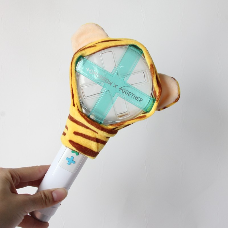 韩国组合txt应援棒灯套应援灯毛绒保护套子装饰演唱会手灯周边