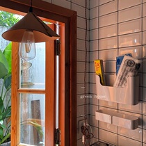 * green house * ins nail-free paste no trace-bearing strong sundries wall-mounted storage box dormitory kitchen